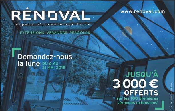 jusqu'à 3000 € sur la pose de votre véranda