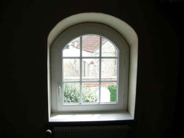 Petite fenêtre PVC