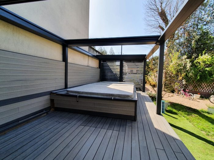 pergola bioclimatique pour spa