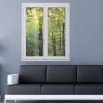 Fenêtres blanche PVC