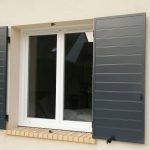 volets battants noir