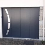 Porte de garage coulissante design sur mesure