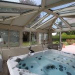Véranda avec spa
